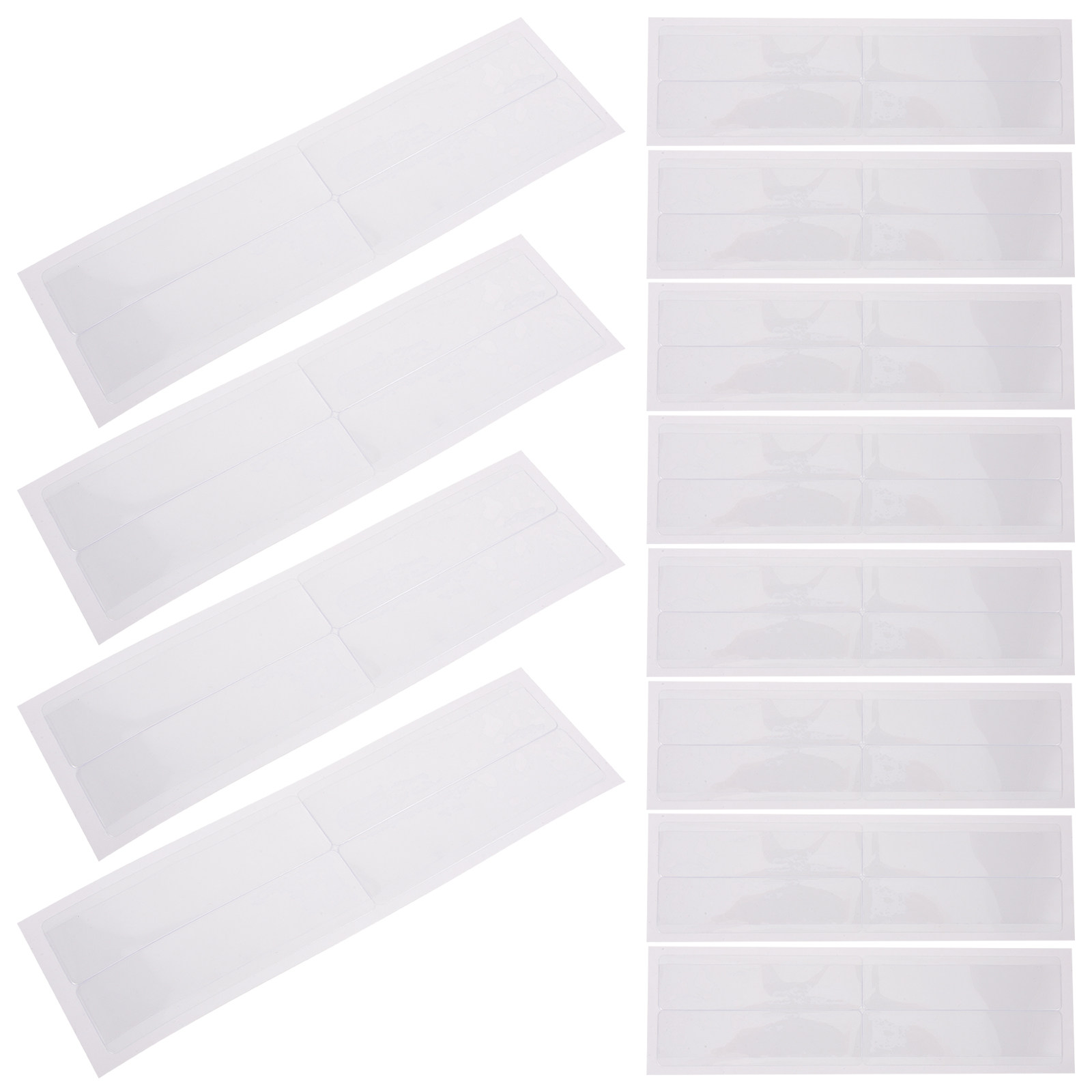 Index Card Holder - 1 Conjunto de Porta-Etiquetas Adesivos, Capas