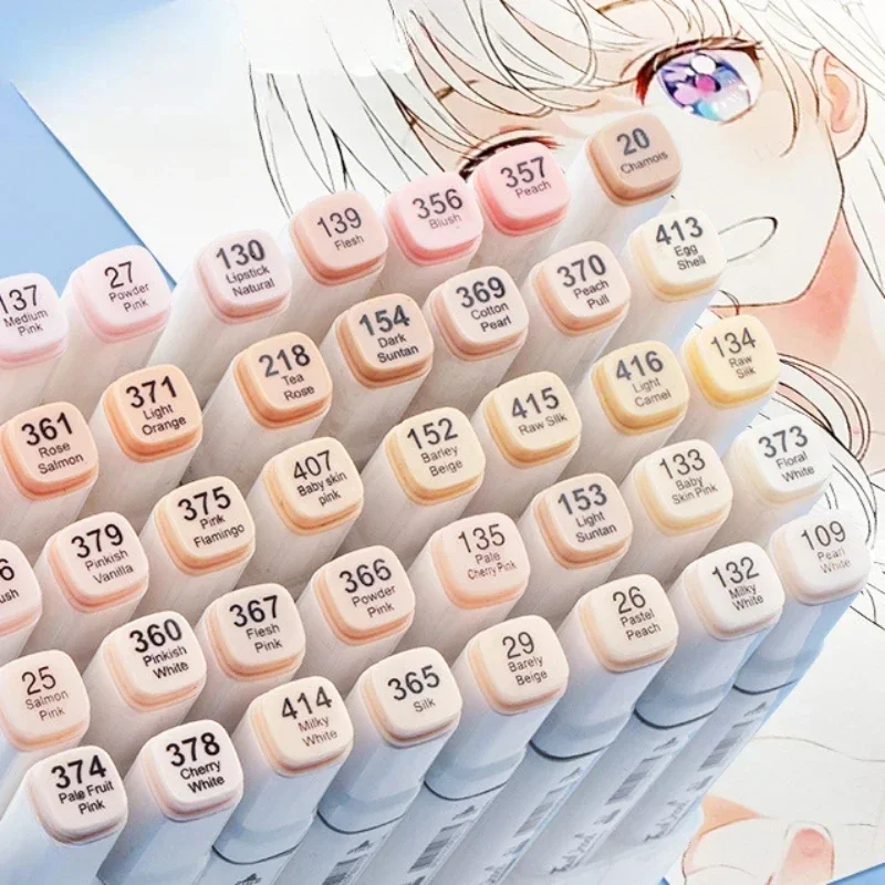 Copic Marker Sketch - Conjunto de marcadores de cabeça dupla,