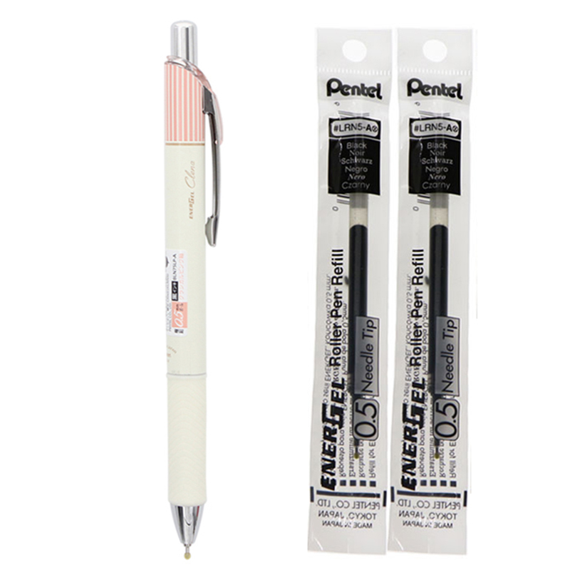 Pentel Pen Energel - 1 caneta + 2 recargas LifeMaster