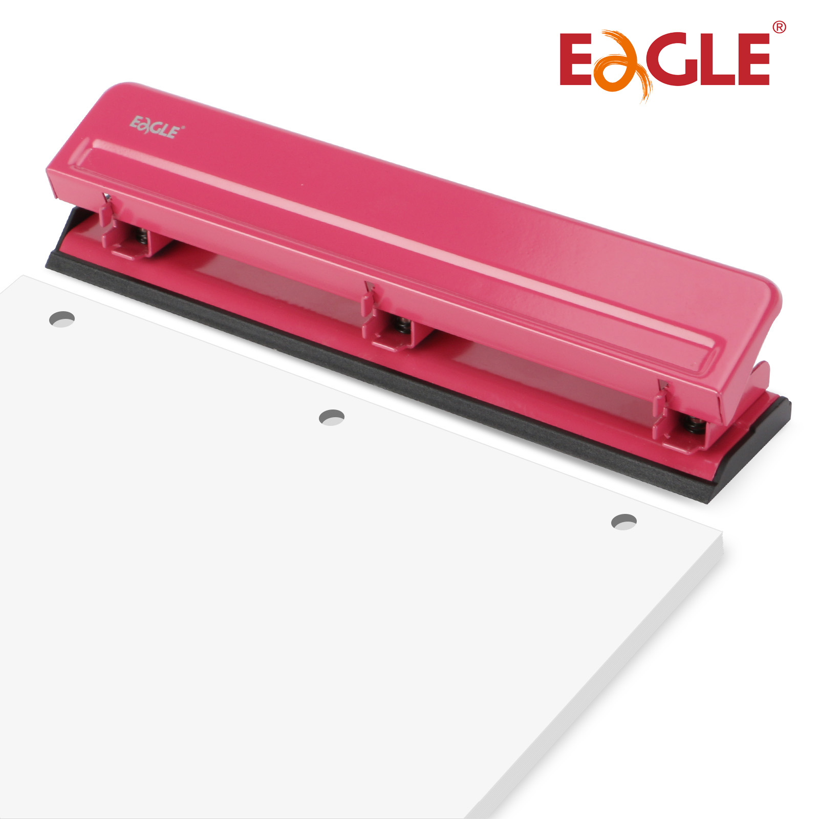 Binder A4 Lever - Perfurador de 3 furos Eagle para