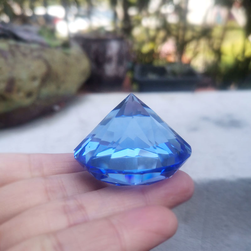 1pc cristal diamante peso de p - Paper Weight Crystal avaliação e preço