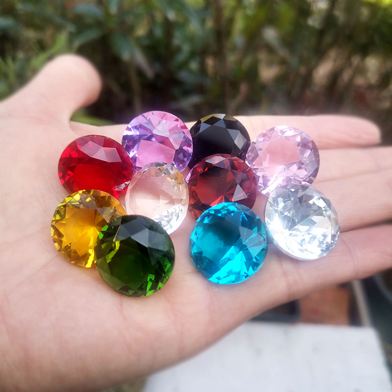1pc cristal diamante peso de p - Paper Weight Crystal avaliação e preço