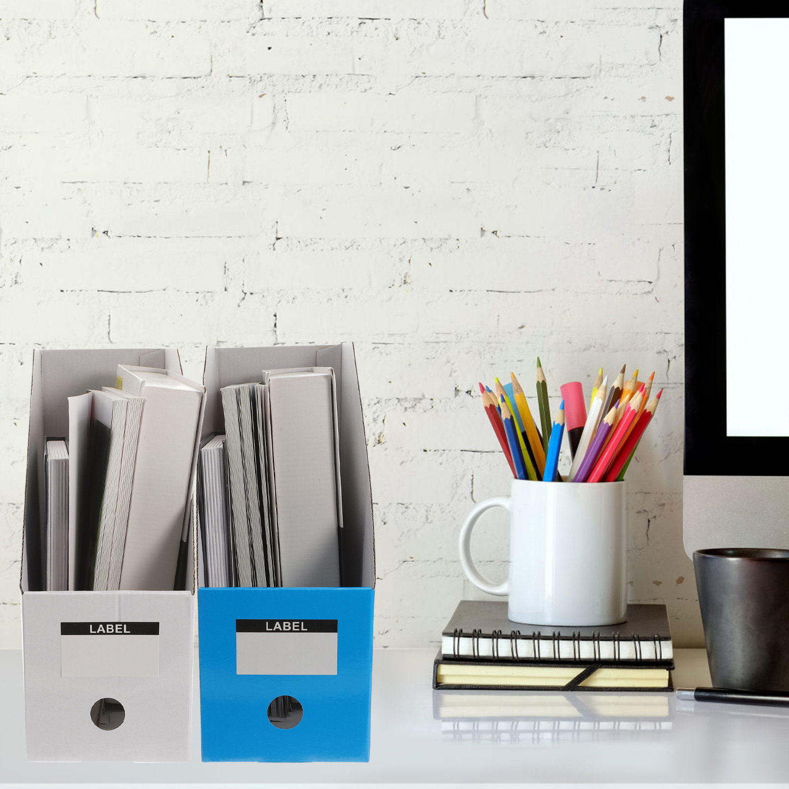 Conjunto de 3 Peças Organizado - Magazine Holder Rack avaliação e preço