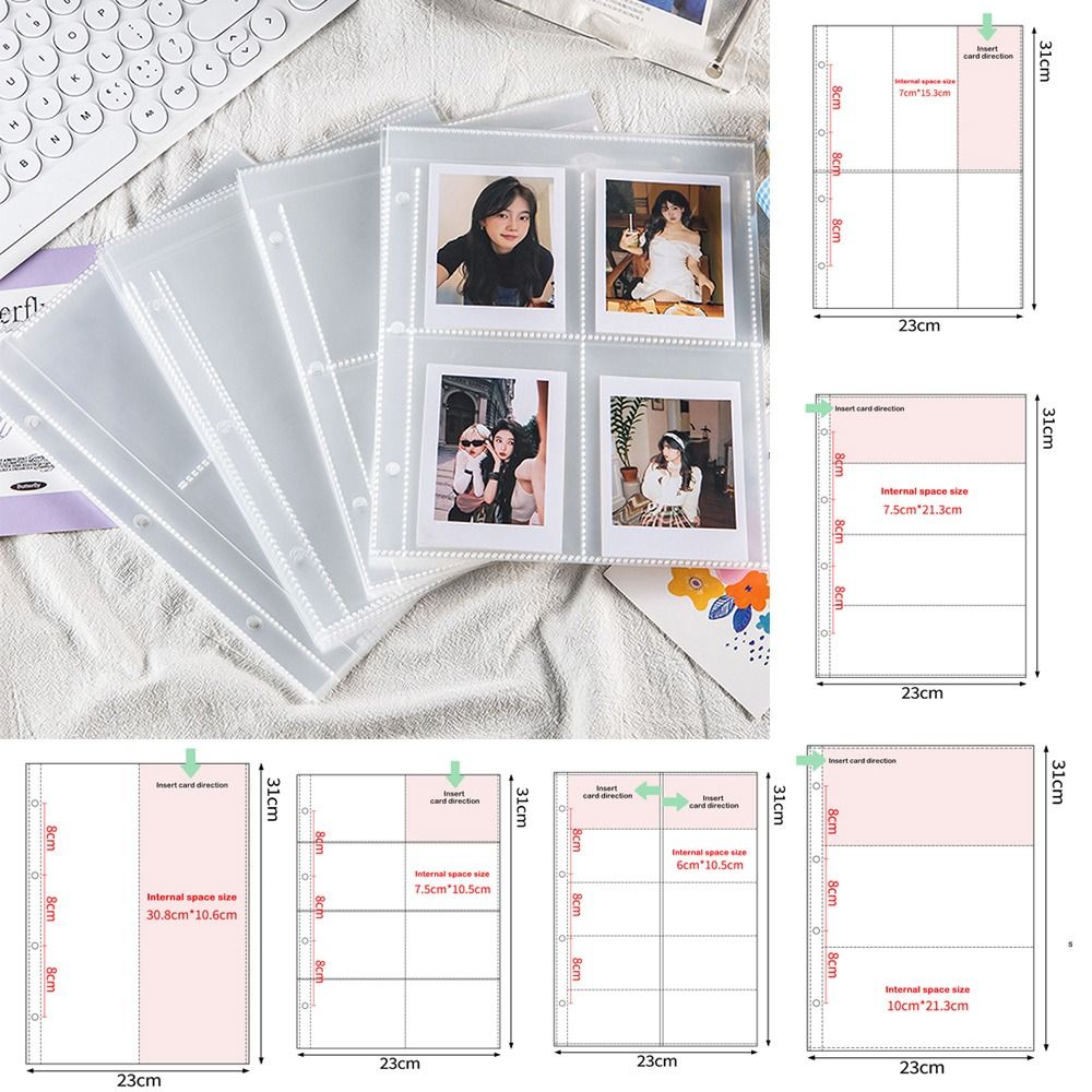 10 pçs transparente a4 kpop ph - Binder A4 Lever avaliação e preço
