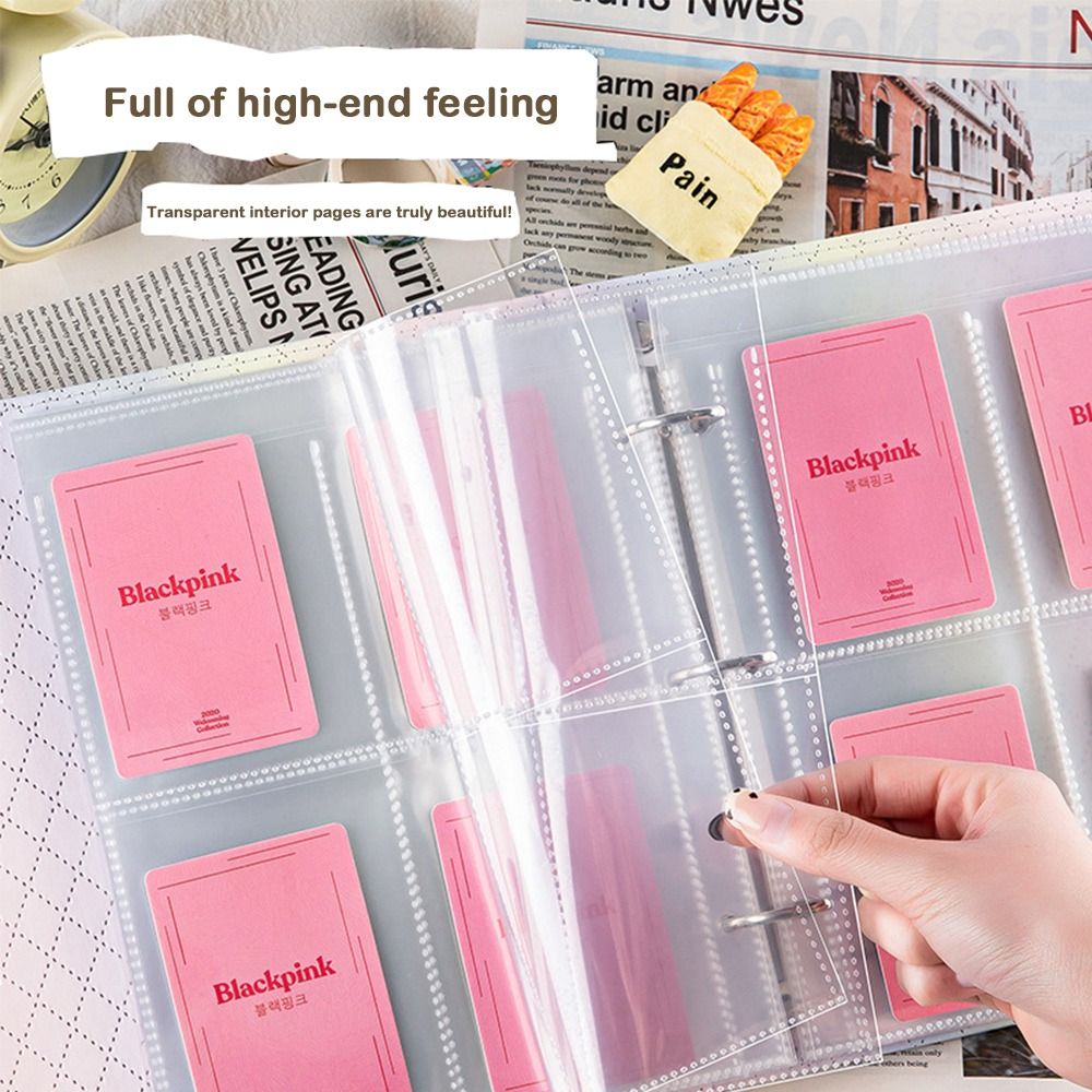 10 pçs transparente a4 kpop ph - Binder A4 Lever avaliação e preço