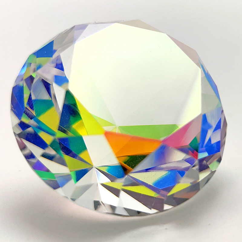 Cristal Diamante Paperweight D - Paper Weight Crystal avaliação e preço