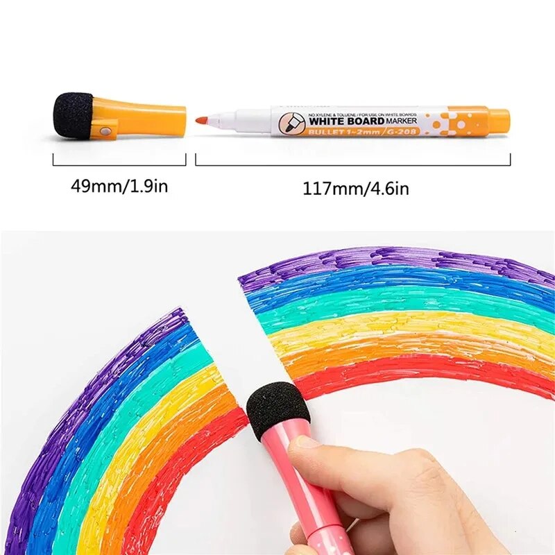 Canetas de quadro branco de 8  - Correction Pen Fine avaliação e preço