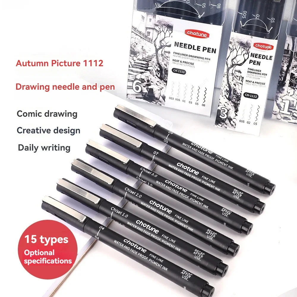 Micro canetas pretas, 15 taman - Correction Pen Fine avaliação e preço