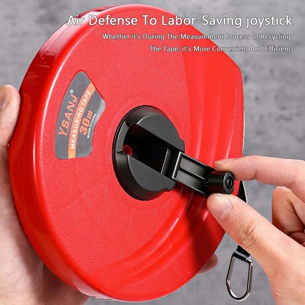 Fita Métrica Vermelha 30m 50m  - Tape Dispenser Weighted avaliação e preço